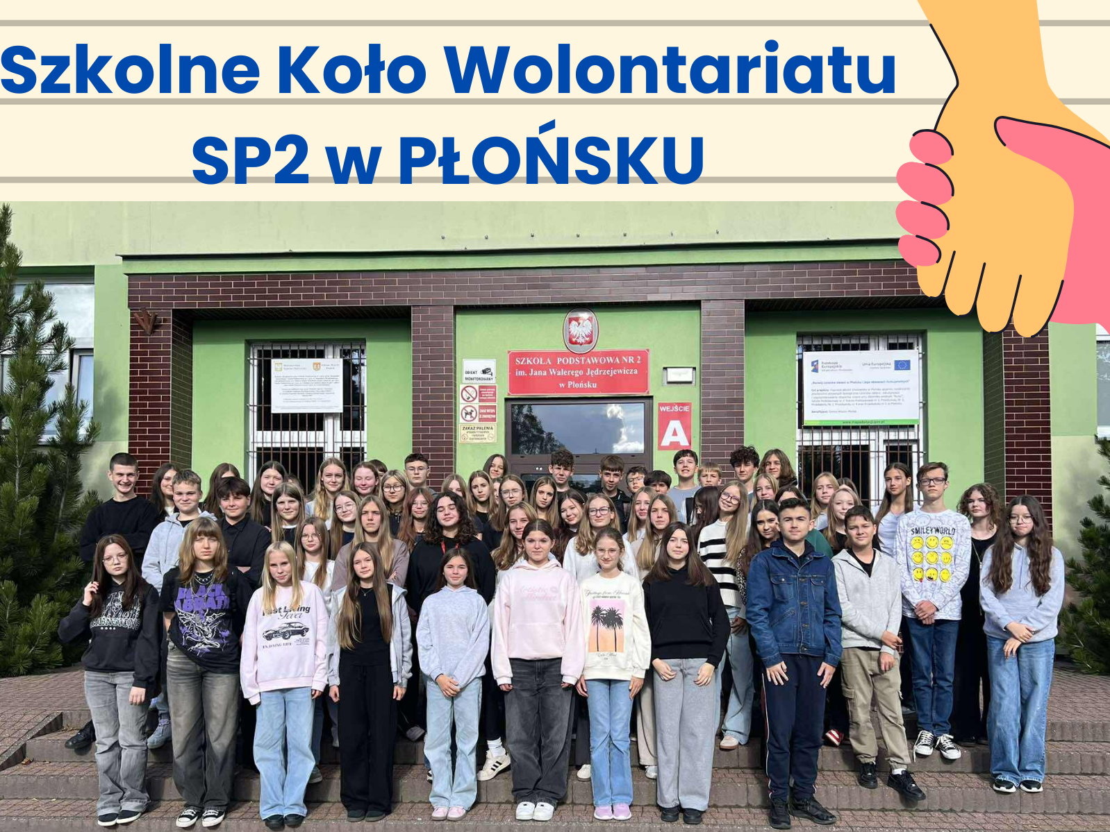 Szkolne Koło Wolontariatu w Szkole Podstawowej nr 2 im. Jana Walerego Jędrzejewicza w Płońsku